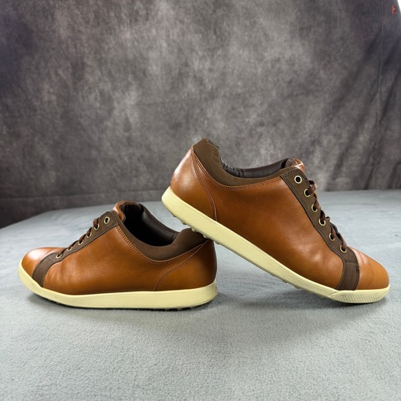 FootJoy Other - FootJoy Contour Casual Brown Leather Spikeless Golf Shoes Mens 10 M 54212